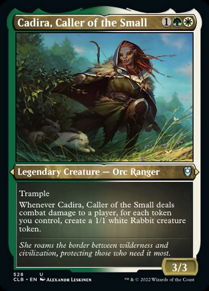 Cadira, Caller of the Small (Foil Etched) [Commander Legends: Battle for Baldur's Gate] | Game Master's Emporium (The New GME)