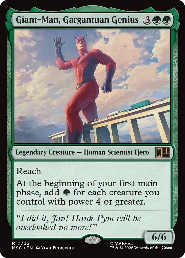 Giant-Man, Gargantuan Genius [Marvel Super Heroes Commander] | Game Master's Emporium (The New GME)