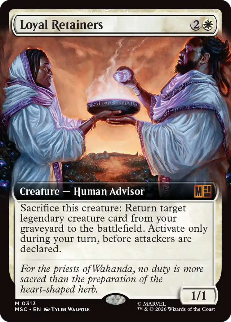 Loyal Retainers (Extended Art) [Marvel Super Heroes Commander] | Game Master's Emporium (The New GME)