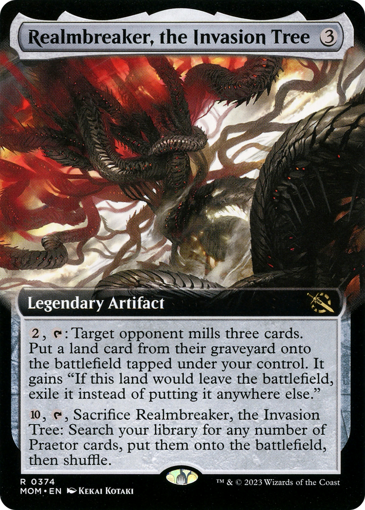 Realmbreaker, the Invasion Tree (Extended Art) [March of the Machine] | Game Master's Emporium (The New GME)