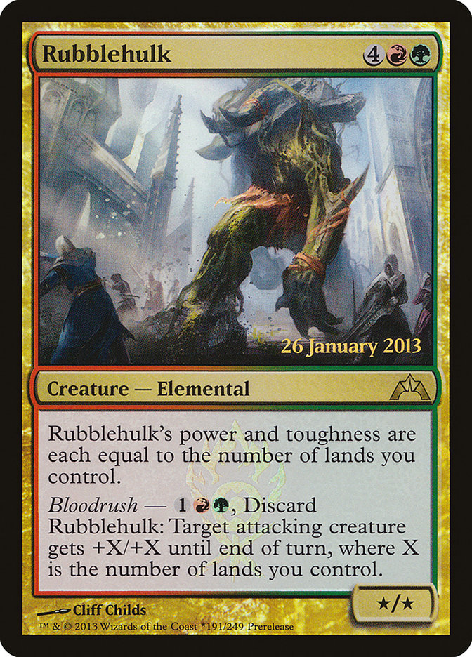 Rubblehulk [Gatecrash Prerelease Promos] | Game Master's Emporium (The New GME)