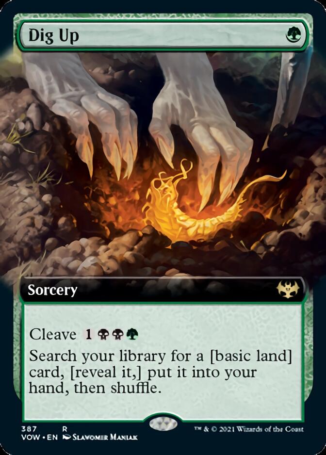Dig Up (Extended Art) [Innistrad: Crimson Vow] | Game Master's Emporium (The New GME)