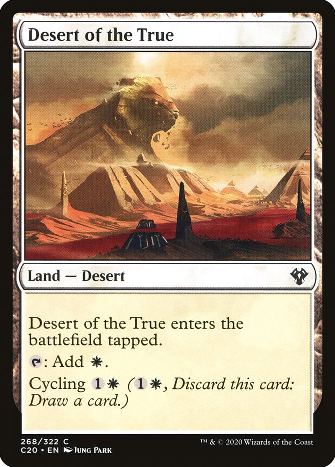 Desert of the True [Commander 2020] | Game Master's Emporium (The New GME)