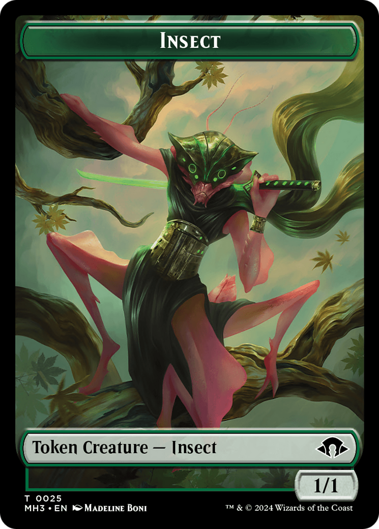 Eldrazi Spawn // Insect (0025) Double-Sided Token [Modern Horizons 3 Tokens] | Game Master's Emporium (The New GME)