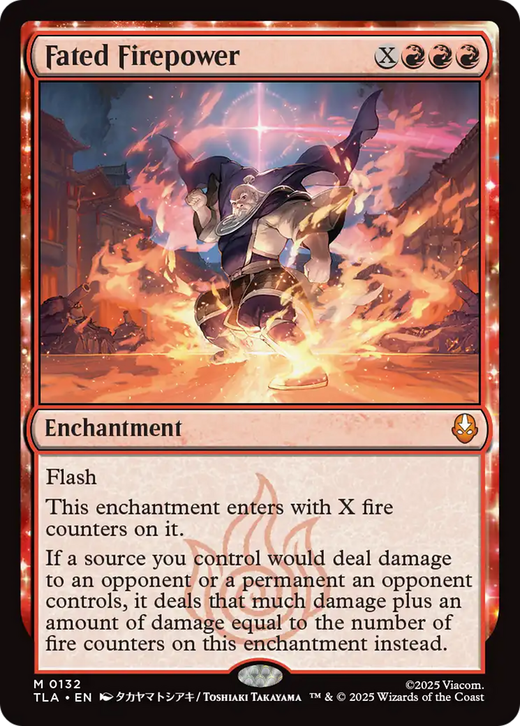 Fated Firepower [Avatar: The Last Airbender] | Game Master's Emporium (The New GME)