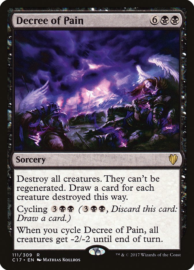 Decree of Pain [Commander 2017] | Game Master's Emporium (The New GME)