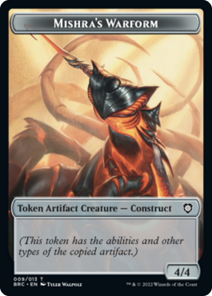 Mishra's Warform // Inkling Double-Sided Token [The Brothers' War Commander Tokens] | Game Master's Emporium (The New GME)