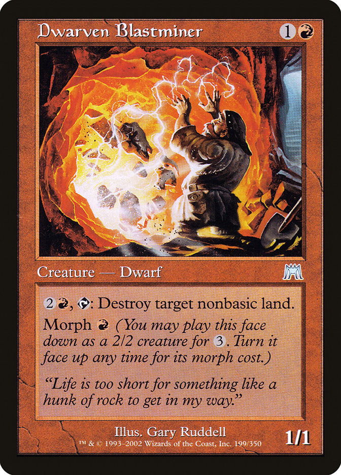Dwarven Blastminer [Onslaught] | Game Master's Emporium (The New GME)