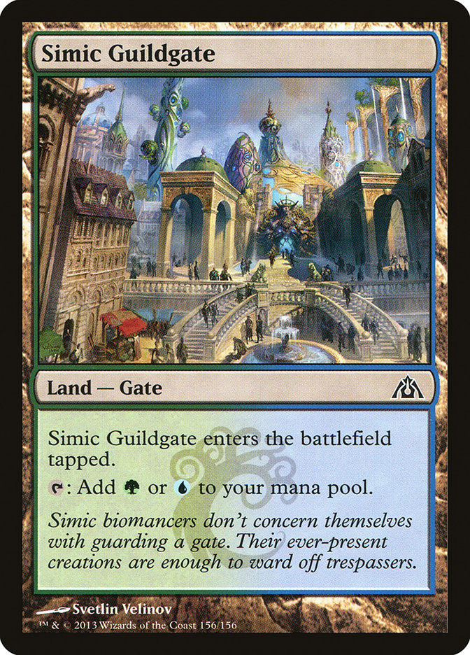 Simic Guildgate [Dragon's Maze] | Game Master's Emporium (The New GME)