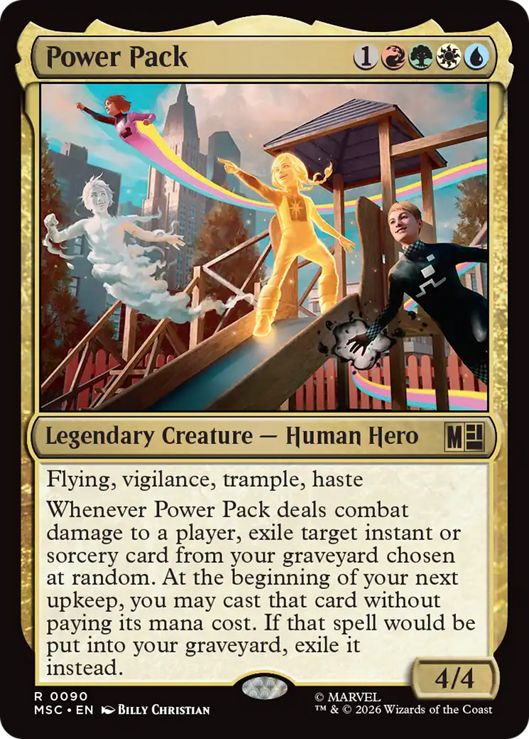 Power Pack (Surge Foil) [Marvel Super Heroes Commander] | Game Master's Emporium (The New GME)