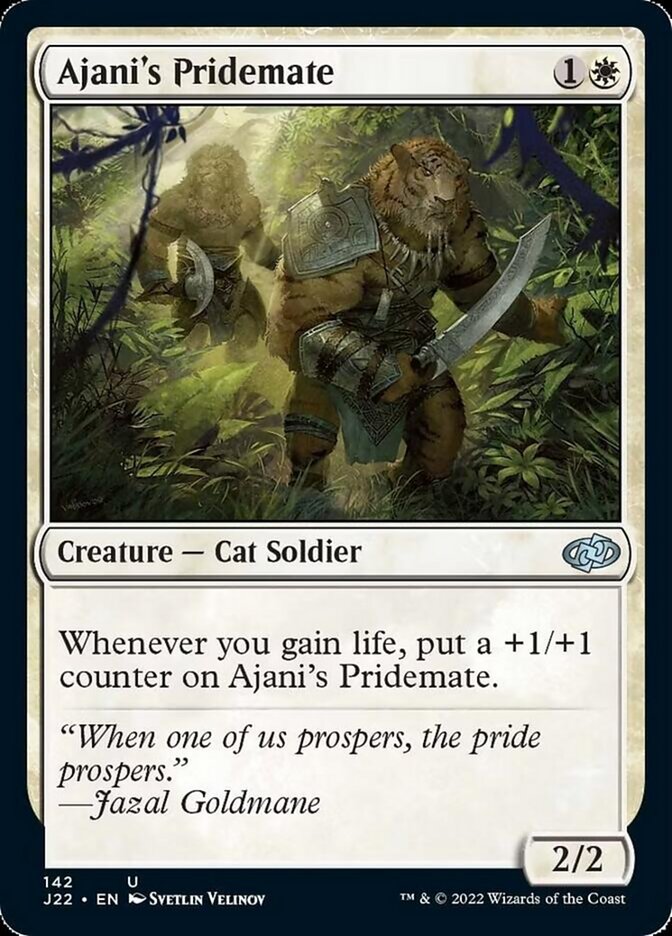 Ajani's Pridemate [Jumpstart 2022] | Game Master's Emporium (The New GME)