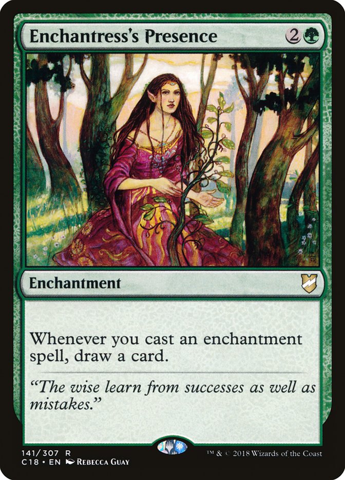 Enchantress's Presence [Commander 2018] | Game Master's Emporium (The New GME)