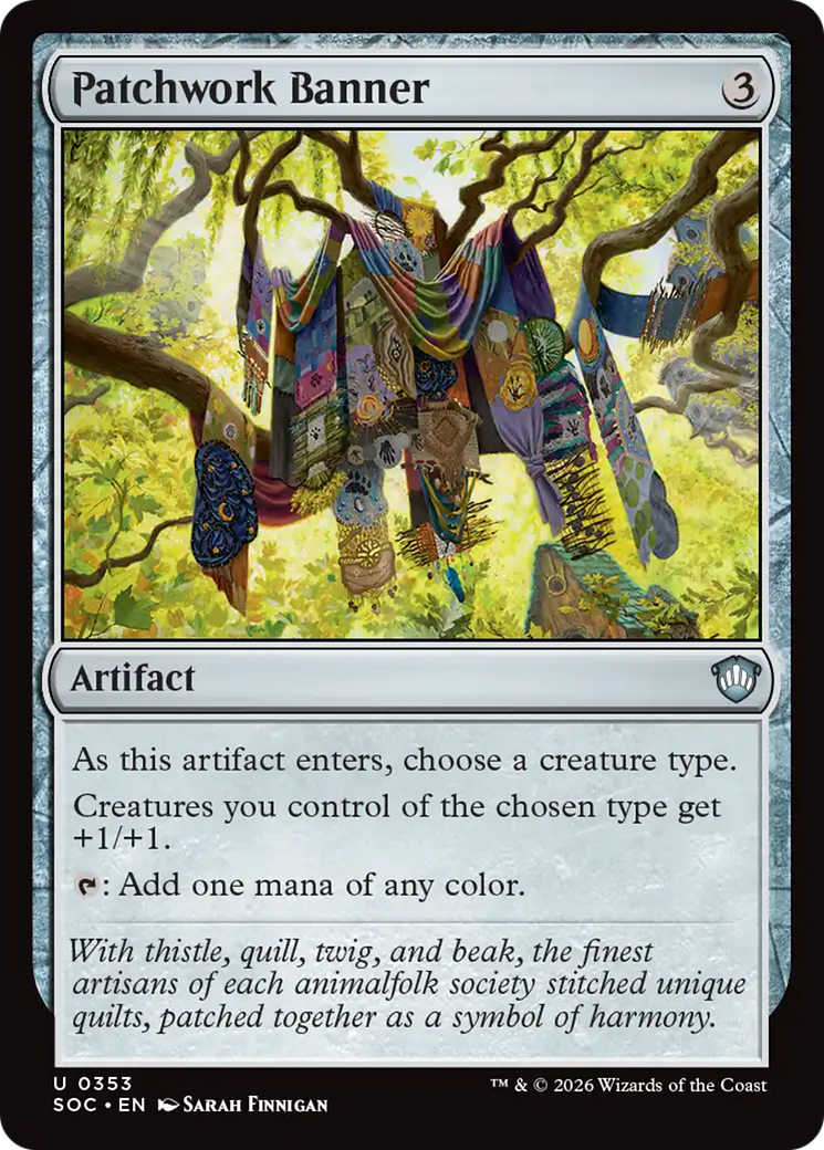 Patchwork Banner [Secrets of Strixhaven Commander] | Game Master's Emporium (The New GME)