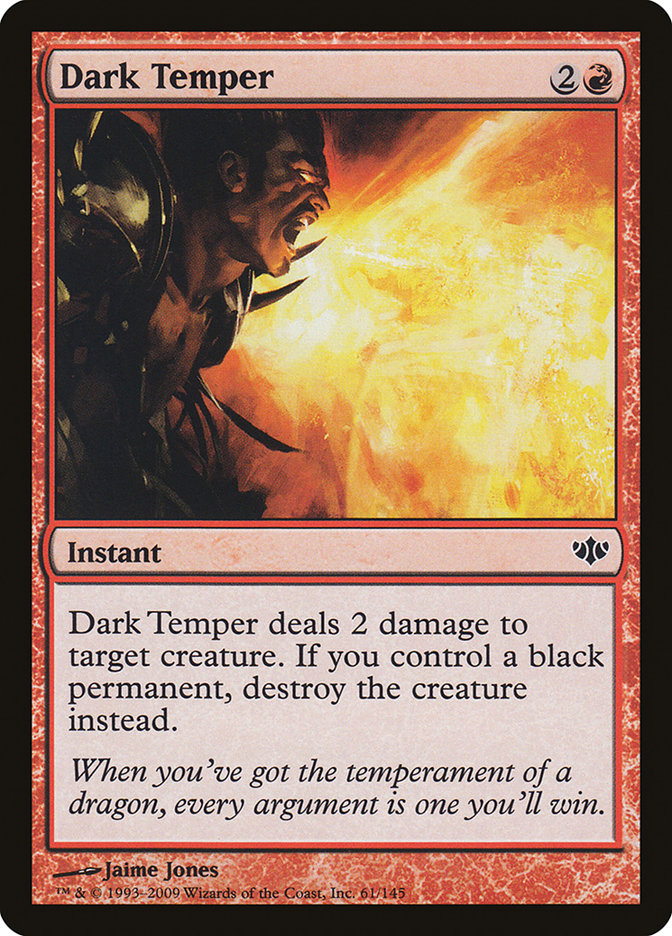 Dark Temper [Conflux] | Game Master's Emporium (The New GME)
