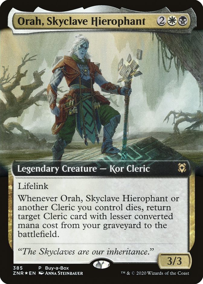Orah, Skyclave Hierophant (Buy-A-Box) [Zendikar Rising] | Game Master's Emporium (The New GME)