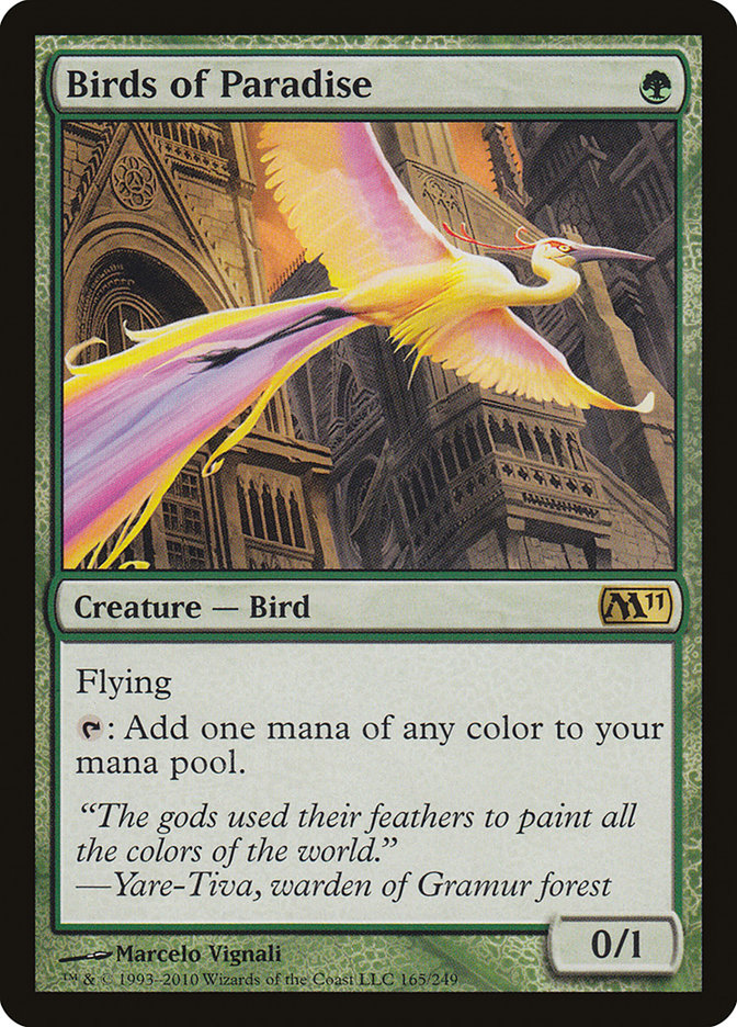 Birds of Paradise [Magic 2011] | Game Master's Emporium (The New GME)