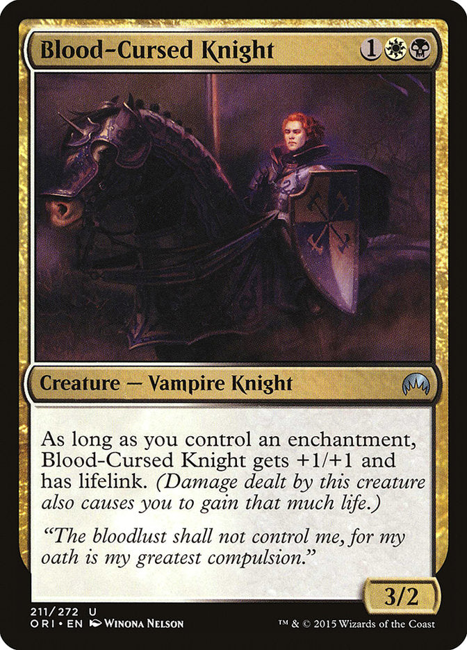 Blood-Cursed Knight [Magic Origins] | Game Master's Emporium (The New GME)