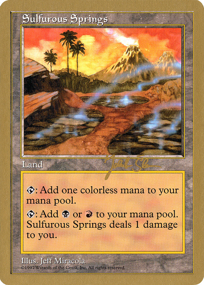 Sulfurous Springs (Jakub Slemr) [World Championship Decks 1997] | Game Master's Emporium (The New GME)