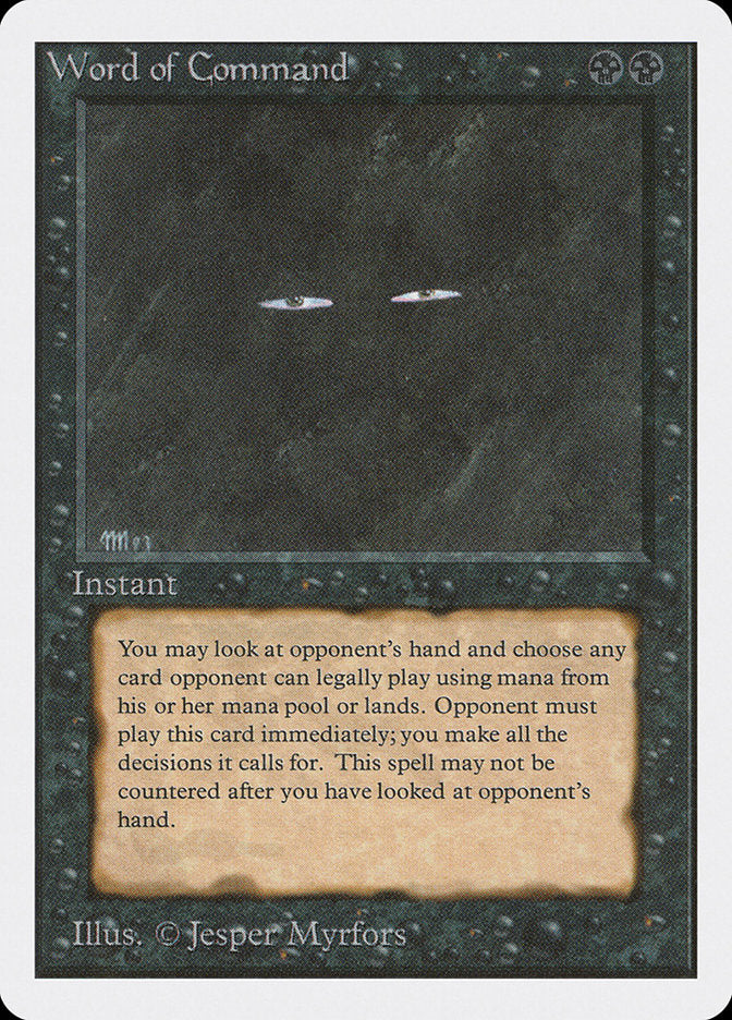 Word of Command [Unlimited Edition] | Game Master's Emporium (The New GME)