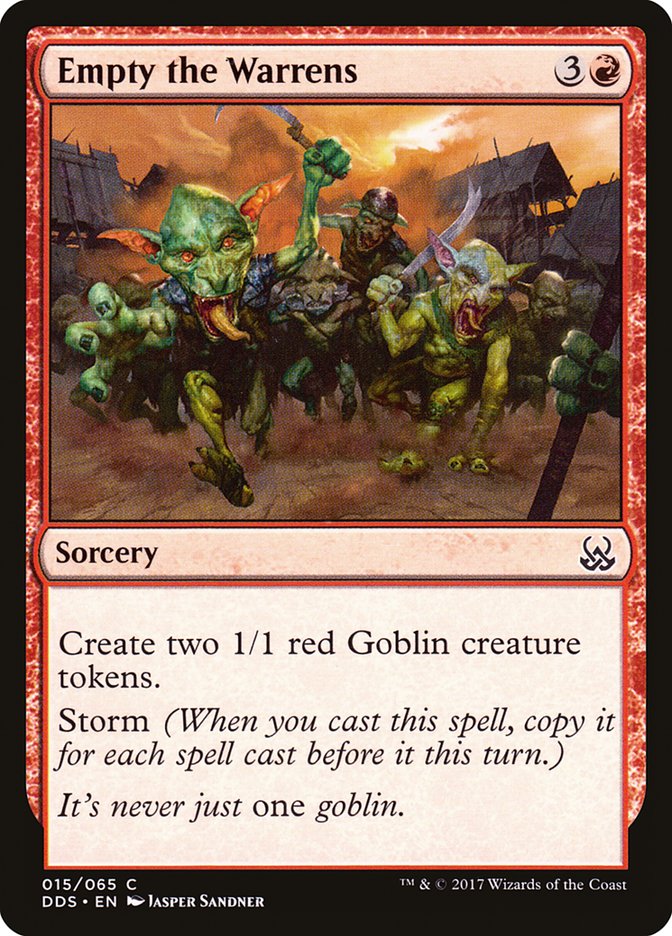 Empty the Warrens [Duel Decks: Mind vs. Might] | Game Master's Emporium (The New GME)