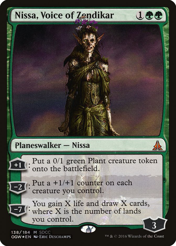 Nissa, Voice of Zendikar [San Diego Comic-Con 2016] | Game Master's Emporium (The New GME)