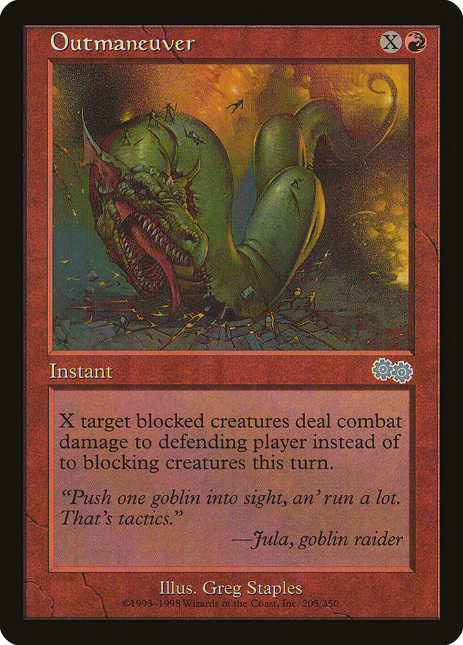 Outmaneuver [Urza's Saga] | Game Master's Emporium (The New GME)