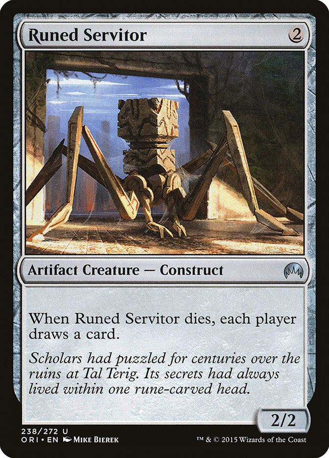 Runed Servitor [Magic Origins] | Game Master's Emporium (The New GME)