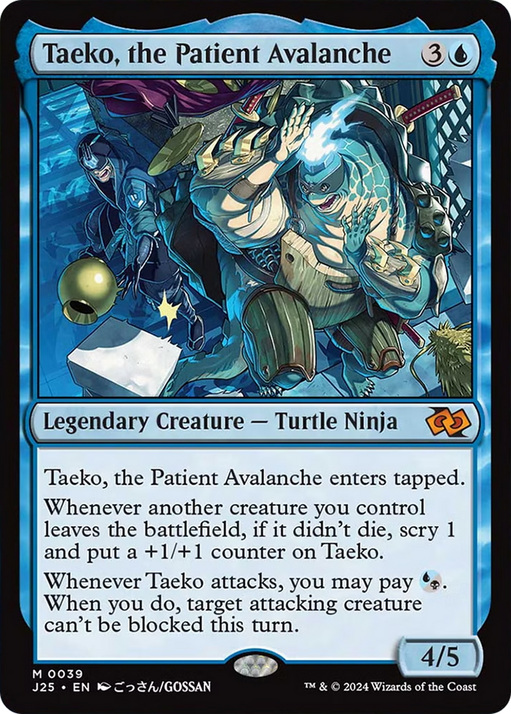 Taeko, the Patient Avalanche (Anime) [Foundations Jumpstart] | Game Master's Emporium (The New GME)