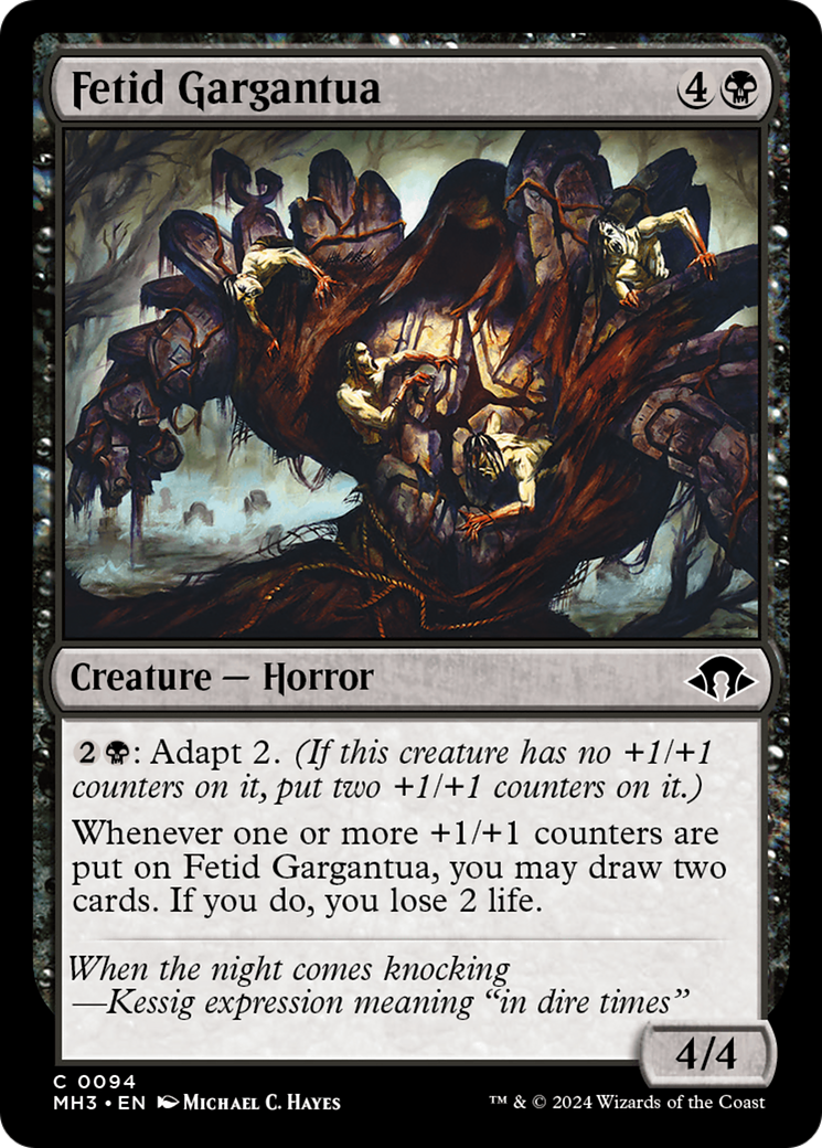 Fetid Gargantua [Modern Horizons 3] | Game Master's Emporium (The New GME)