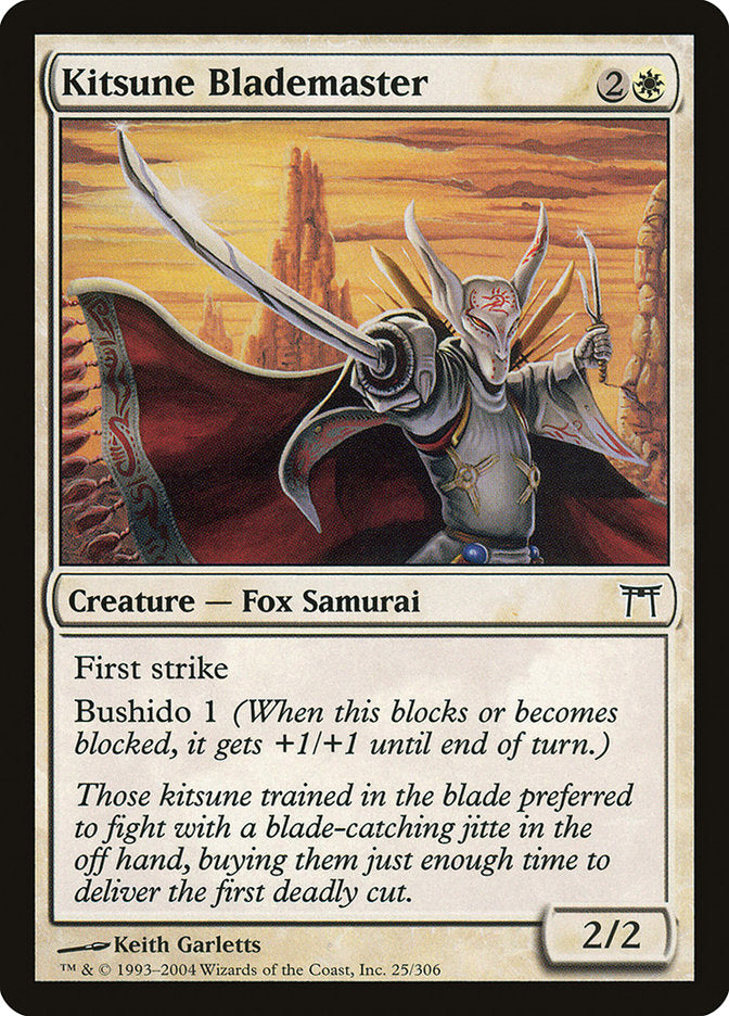 Kitsune Blademaster [Champions of Kamigawa] | Game Master's Emporium (The New GME)