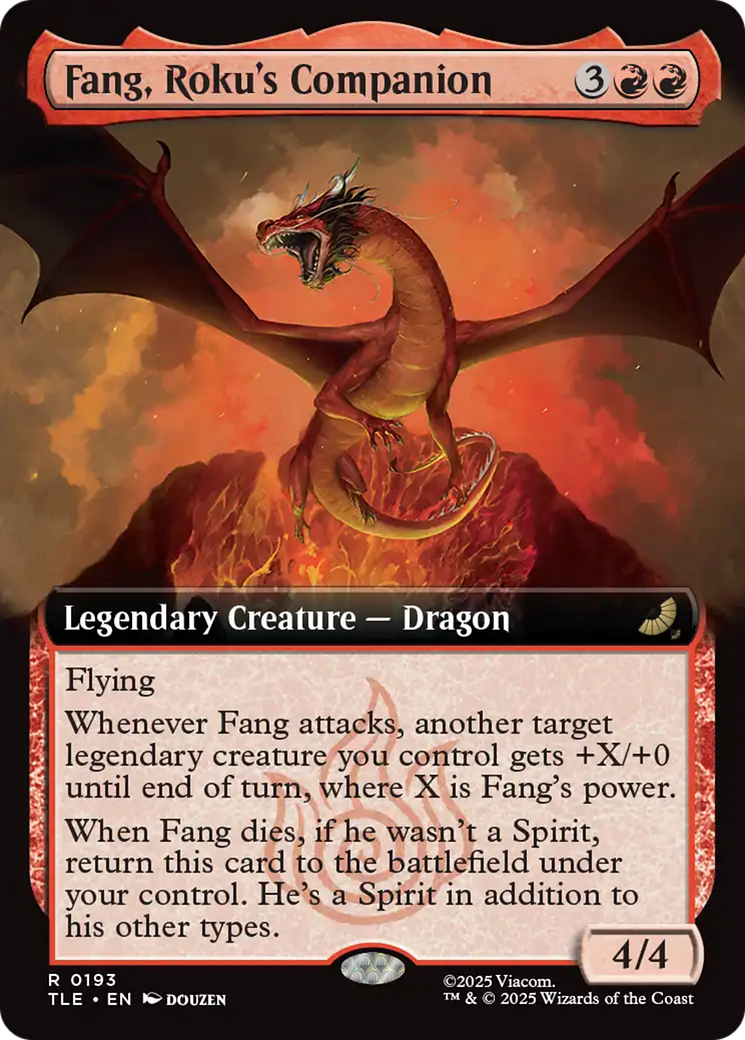 Fang, Roku's Companion (Extended Art) [Avatar: The Last Airbender: Eternal-Legal] | Game Master's Emporium (The New GME)