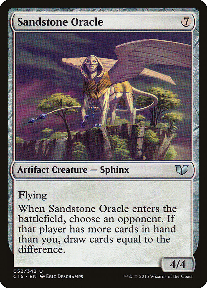 Sandstone Oracle [Commander 2015] | Game Master's Emporium (The New GME)