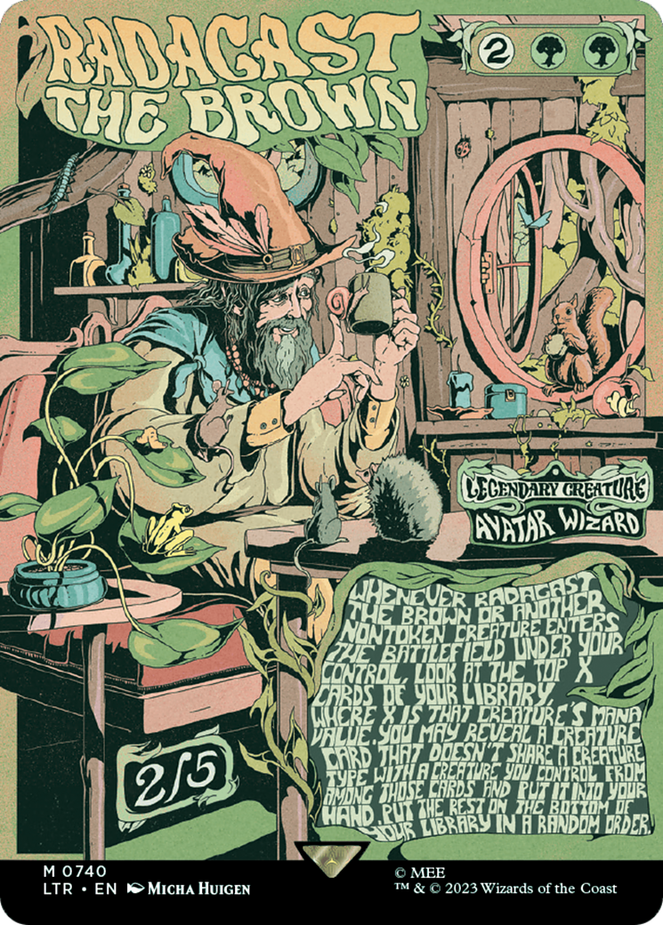 Radagast the Brown (Borderless Poster) [The Lord of the Rings: Tales of Middle-Earth] | Game Master's Emporium (The New GME)