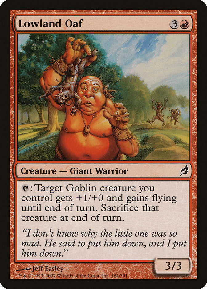 Lowland Oaf [Lorwyn] | Game Master's Emporium (The New GME)