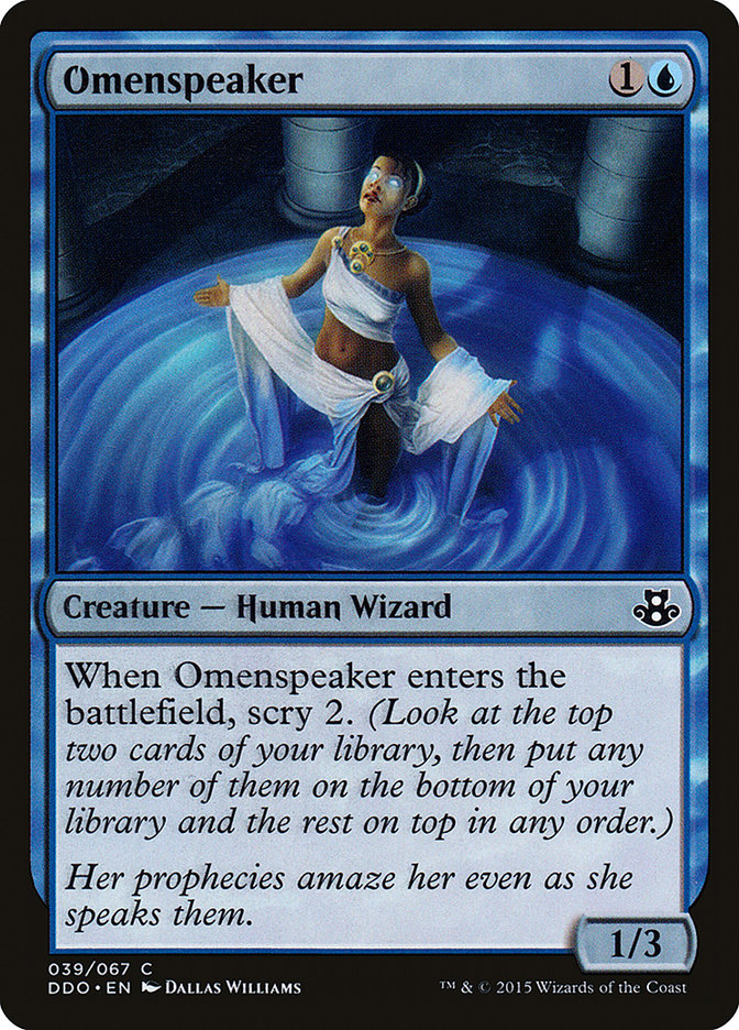 Omenspeaker [Duel Decks: Elspeth vs. Kiora] | Game Master's Emporium (The New GME)