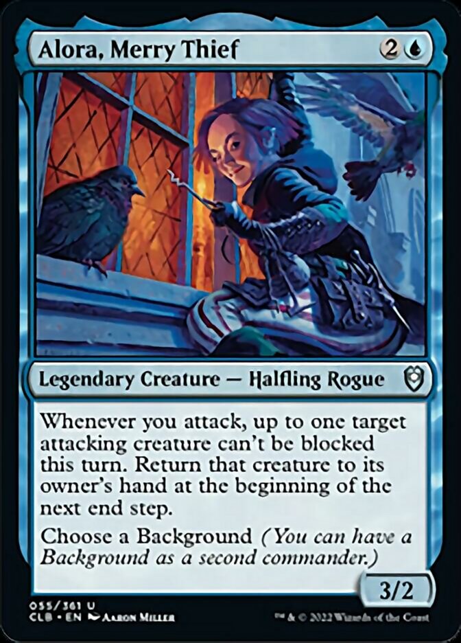 Alora, Merry Thief [Commander Legends: Battle for Baldur's Gate] | Game Master's Emporium (The New GME)