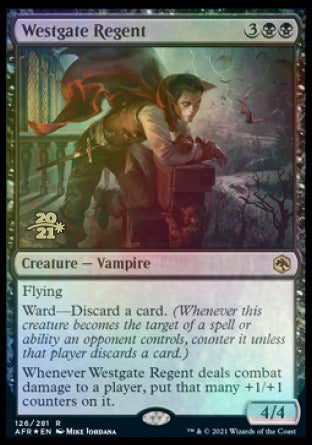 Westgate Regent [Dungeons & Dragons: Adventures in the Forgotten Realms Prerelease Promos] | Game Master's Emporium (The New GME)