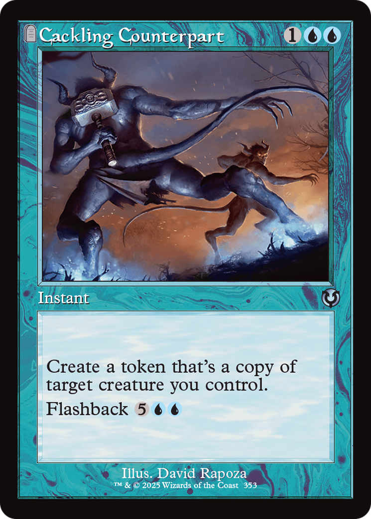 Cackling Counterpart (Retro Frame) [Innistrad Remastered] | Game Master's Emporium (The New GME)