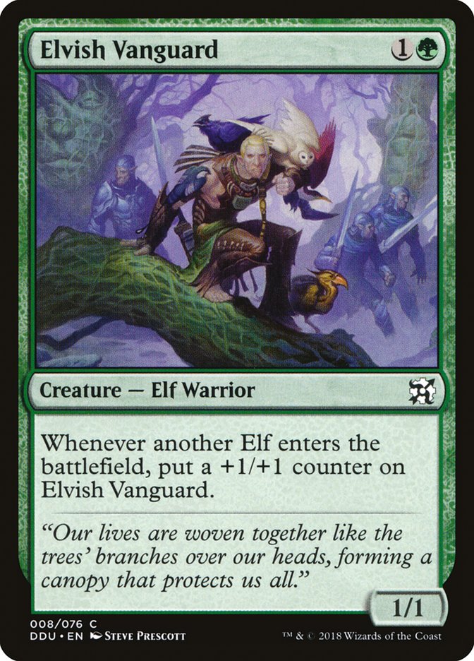 Elvish Vanguard [Duel Decks: Elves vs. Inventors] | Game Master's Emporium (The New GME)