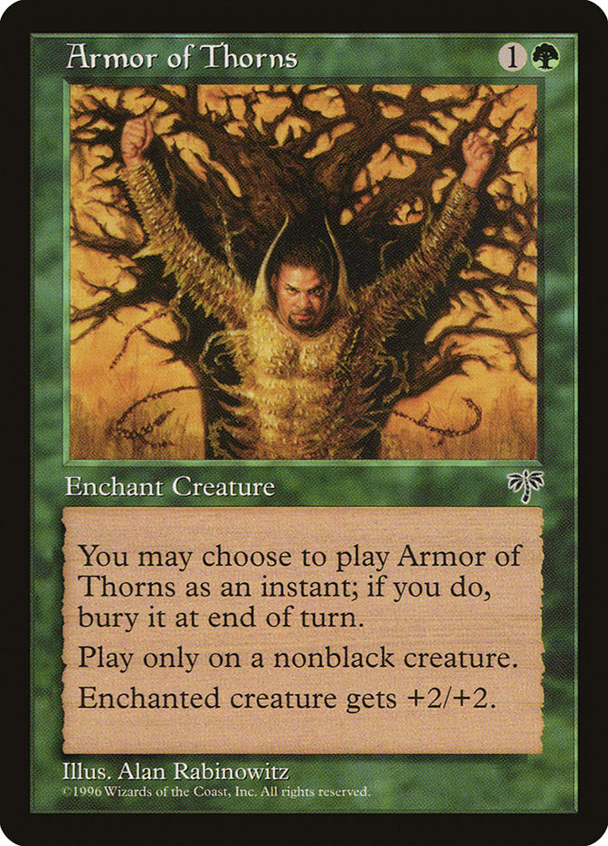 Armor of Thorns [Mirage] | Game Master's Emporium (The New GME)