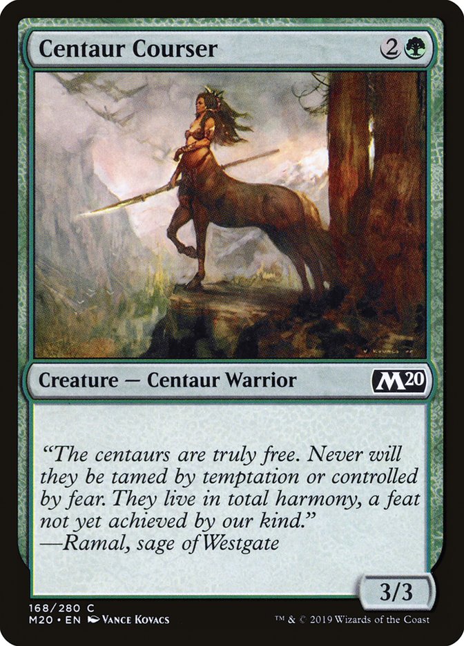 Centaur Courser [Core Set 2020] | Game Master's Emporium (The New GME)
