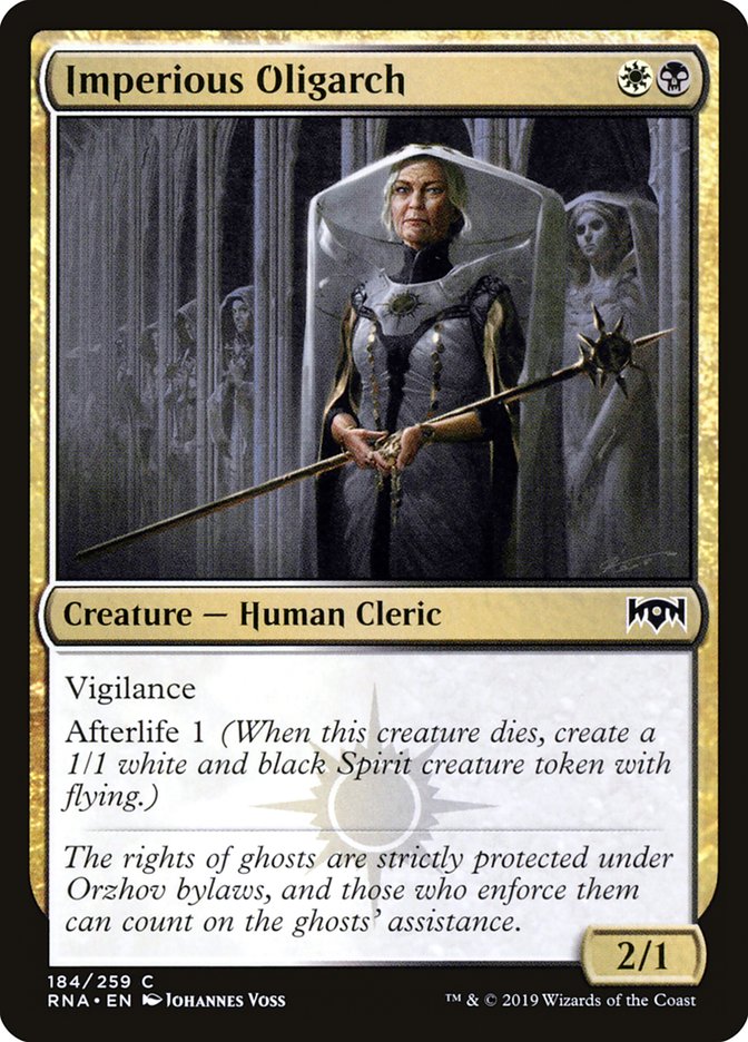 Imperious Oligarch [Ravnica Allegiance] | Game Master's Emporium (The New GME)