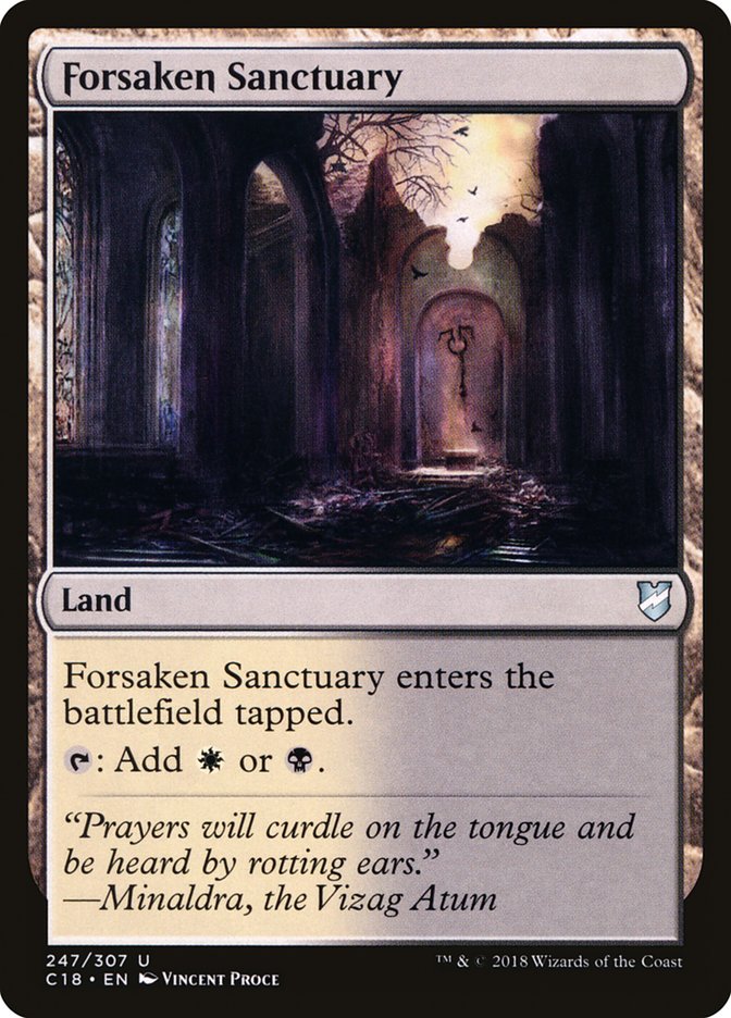 Forsaken Sanctuary [Commander 2018] | Game Master's Emporium (The New GME)