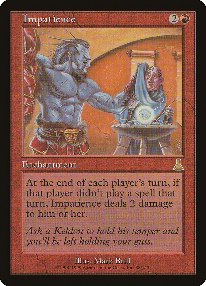 Impatience [Urza's Destiny] | Game Master's Emporium (The New GME)