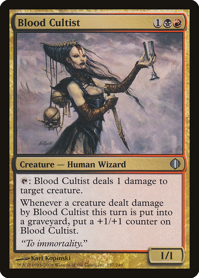 Blood Cultist [Shards of Alara] | Game Master's Emporium (The New GME)