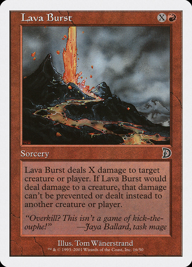 Lava Burst [Deckmasters] | Game Master's Emporium (The New GME)