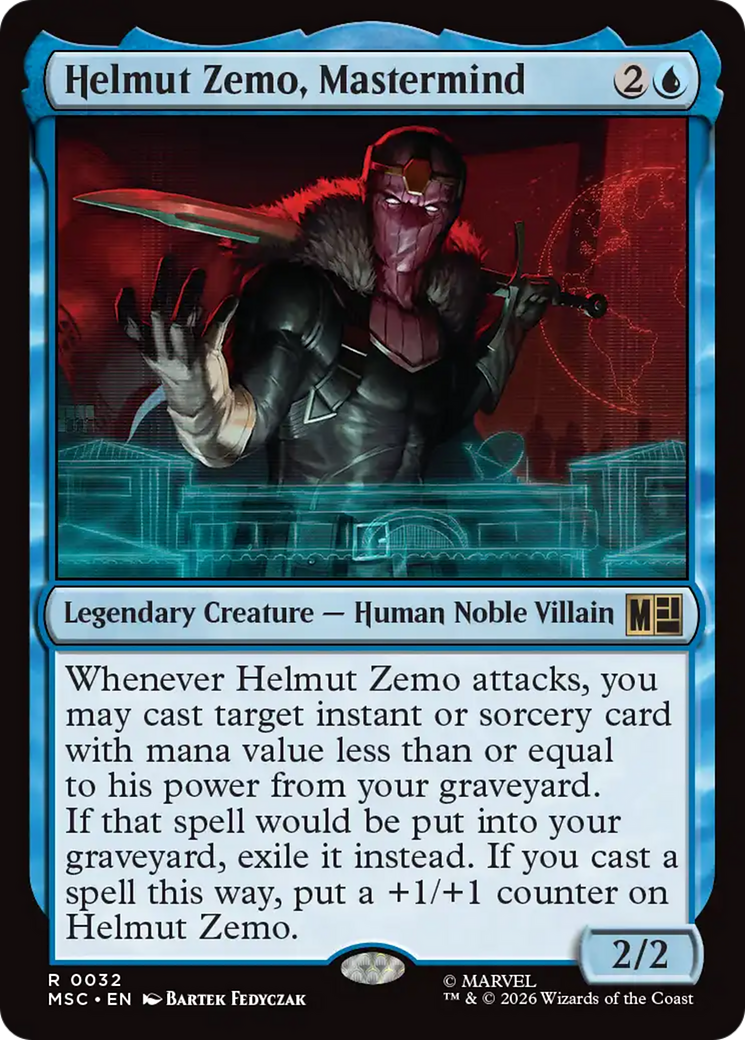 Helmut Zemo, Mastermind [Marvel Super Heroes Commander] | Game Master's Emporium (The New GME)