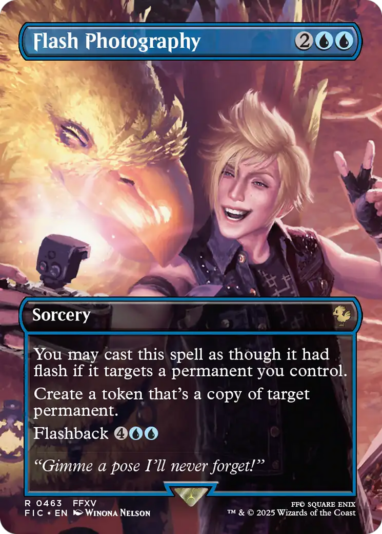 Flash Photography (Borderless) [FINAL FANTASY Commander] | Game Master's Emporium (The New GME)