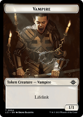 Vampire // Vampire Demon Double-Sided Token [The Lost Caverns of Ixalan Tokens] | Game Master's Emporium (The New GME)