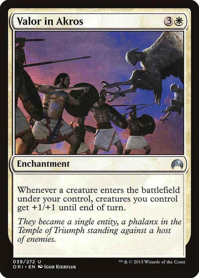 Valor in Akros [Magic Origins] | Game Master's Emporium (The New GME)